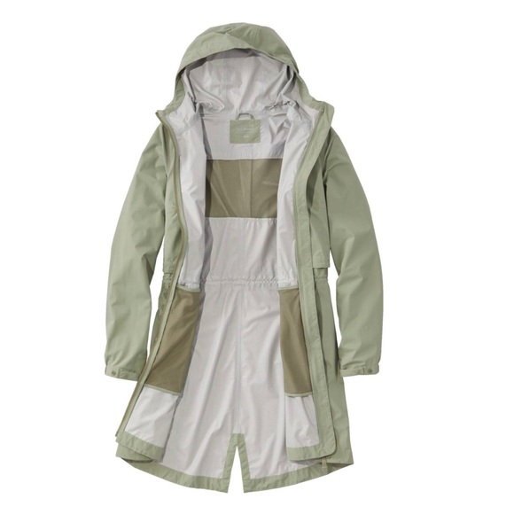 L.L. Bean Women's Meridian Rain Coat - Picture 2 of 4